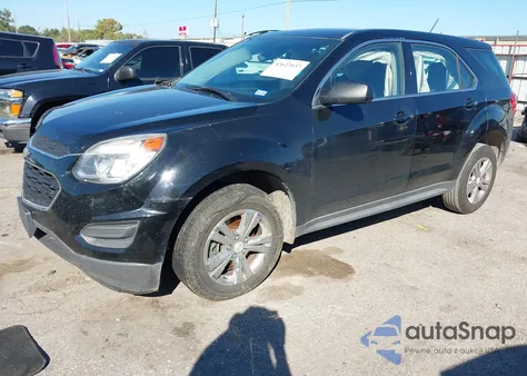 2016 Chevrolet Equinox Ls из США, поврежденный, VIN 2GNALBEK4G1122786